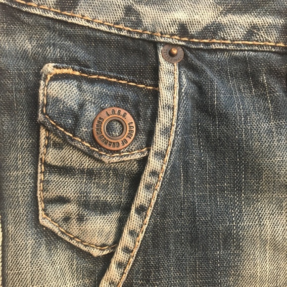🇺🇸L.O.G.G. Low Rise Jeans Boho Chic Size 8 - Picture 2 of 6